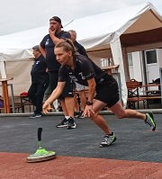Franzi in Aktion